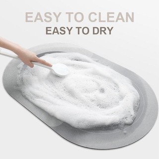 Thảm lau chân silicon chống trượt siêu thấm đế cao su dày dặn cao cấp