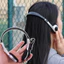 Thời Trang Vintage Retro Cổ Điển Tai Nghe 80s Cho Sony Panasonic CD MD Walkman MP3 Chụp Tư Thế Mẫu Tai Nghe