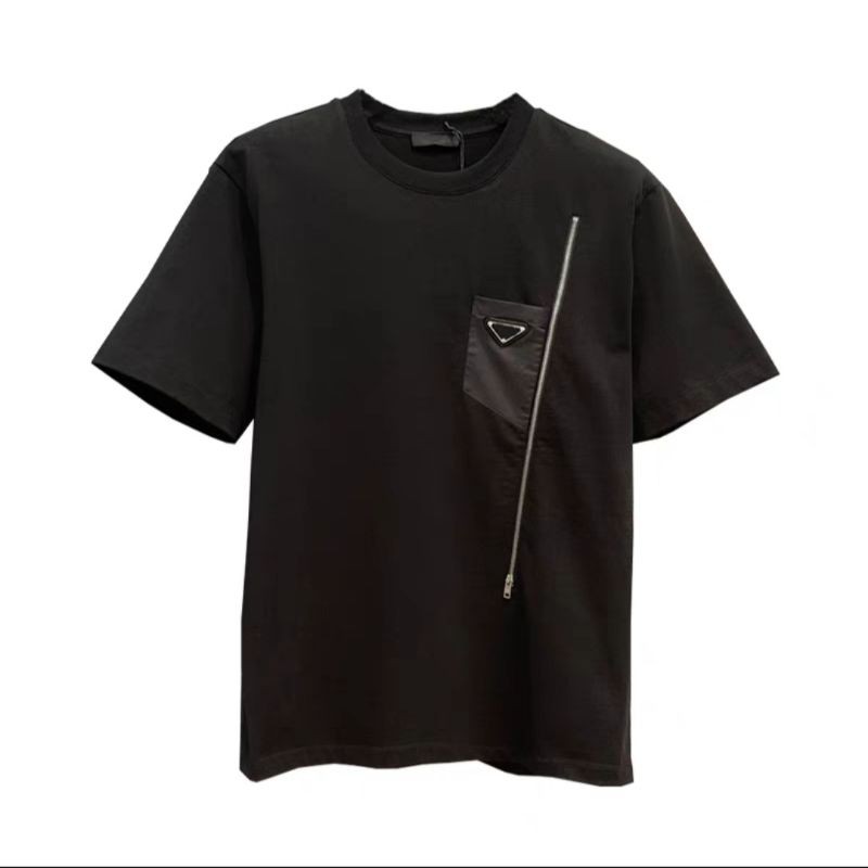 Áo Thun Khóa Logo Nổi Para KCloset Áo Phông Cotton Dày Dặn Dáng Rộng Nam Nữ NVA261