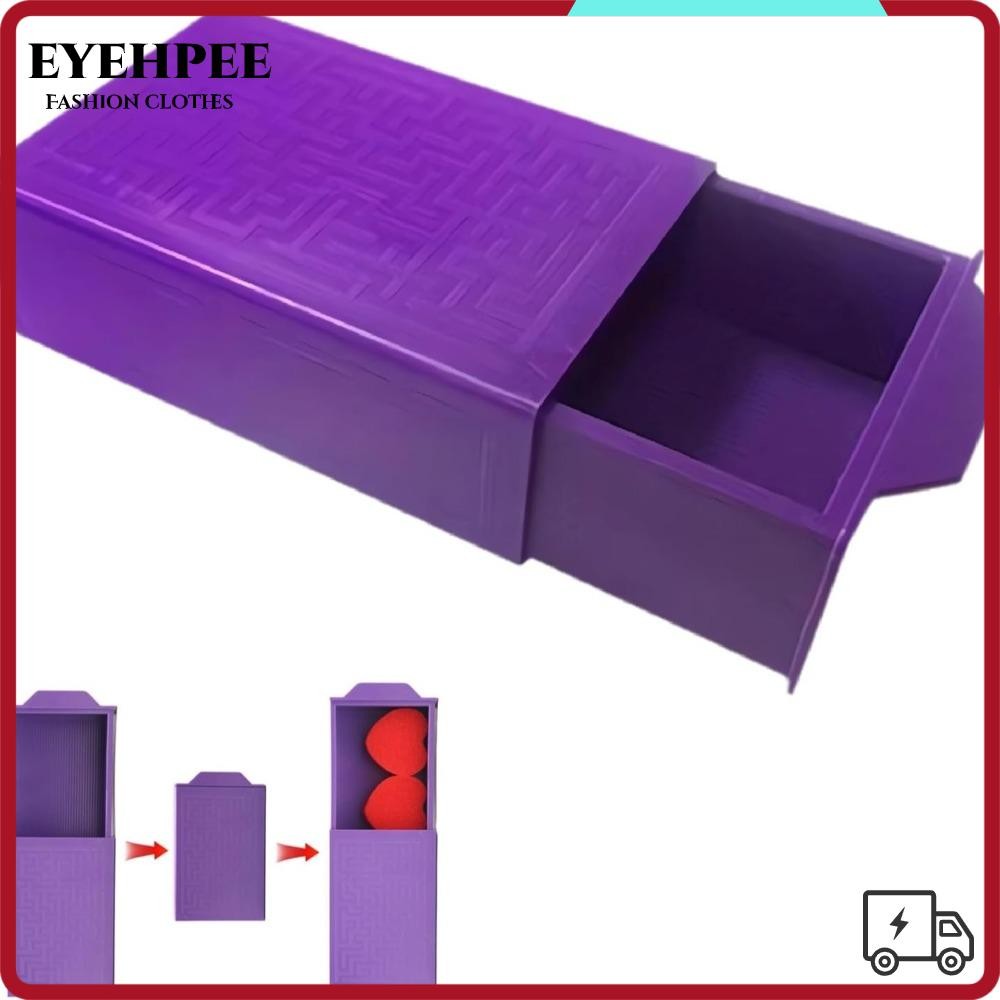 Hộp Biến Mất Ma Thuật EYEHPEE Màu Tím Bằng Nhựa Di Động Cho Trẻ Em Thanh Thiếu Niên Biểu Diễn Ảo Thuật Sáng Tạo
