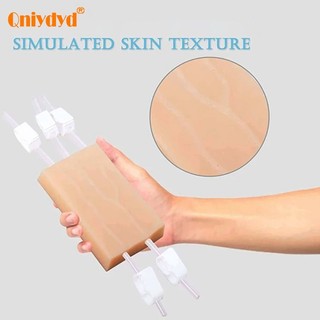 Silicone Tiêm Thực Hành Pad Bộ Phục Hồi Máu Sinh Viên Y Tá Bộ Sưu Tập Máu Đâm thủng Huấn Luyện Miếng Lót Mô Hình