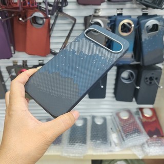 Từ Tính Thật Aramid Sợi Carbon Ốp lưng Google Pixel 9 Pro XL Sạc Không Dây Siêu Mỏng Vỏ Chống Sốc Ốp Lưng
