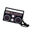 Yoo Thời Trang Ghi Âm Móc Khóa Hình Đài Phát Thanh Móc Khóa Túi Treo Hoài Cổ Băng Ghi Mặt Dây Thủ Công Nhỏ Speake