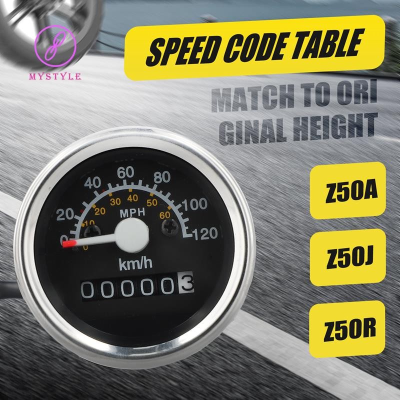 [gaozuo523.vn] Đồng hồ tốc độ xe máy cho Monkey Z50 Z50J Z50A Bike Skyteam Z50 Parts Phụ kiện