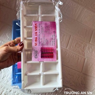 Khay đá 21 viên FACO – Nhựa an toàn, không mùi, dùng bền