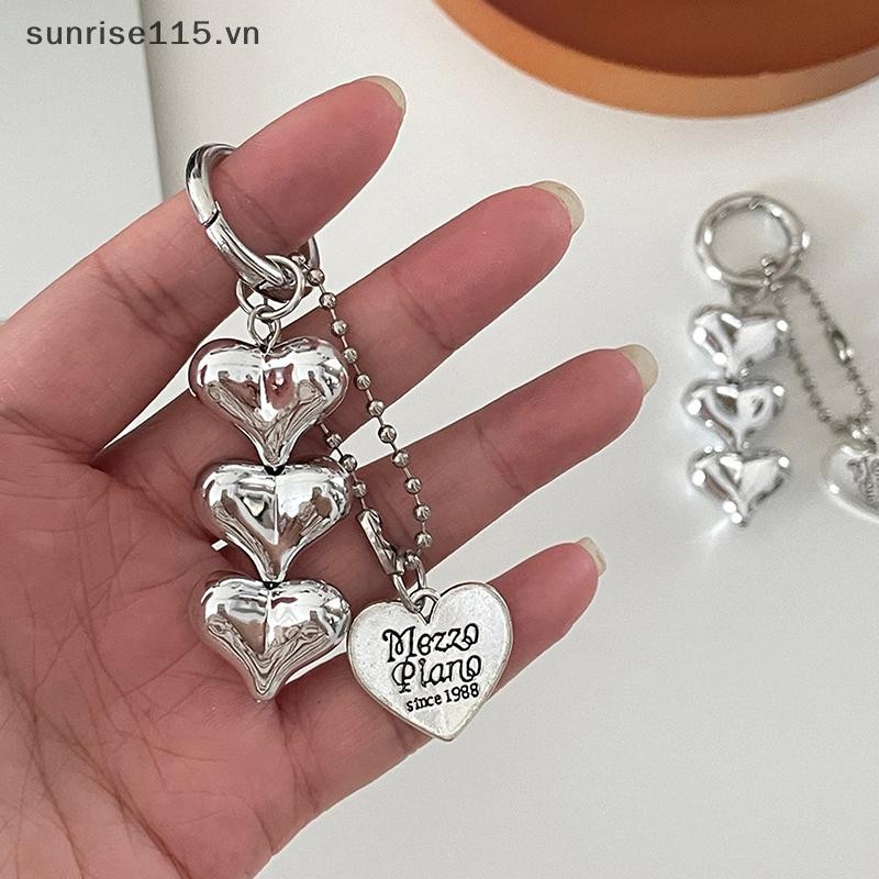 Vòng cổ mặt dây chuyền điện thoại trái tim SRVN quyến rũ dễ thương Phụ kiện dễ thương cho túi đựng máy ảnh điện thoại.