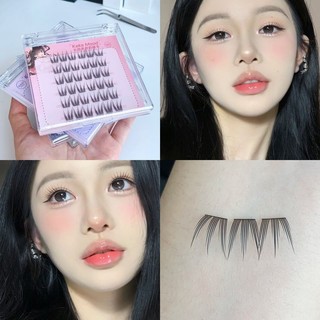 Mặc du lịch Hỗn hợp Hoa hướng dương Lười Bộ ba phân đoạn tự nhiên Lông mi giả dày uốn cong
