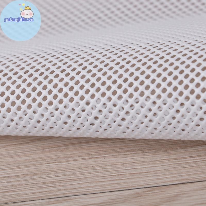 Pufangbliss Tròn Chống Dính Silicon Lưới Vải Nướng Bánh Lót Hấp Miếng Lót Bánh Bao Buns Thảm VN