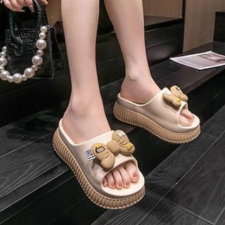 Giày Thang Máy BRIGHTF66, Đế Dày Giày Gót EVA Chunky, Dép Đi Biển Thời Trang Mùa Hè