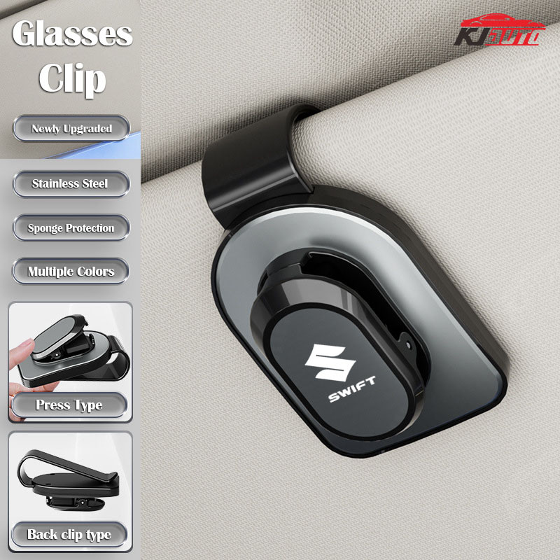 Suzuki Swift Kính Xe Ô Tô Kẹp Kính Mát Hộp Bảo Quản Thẻ Vé Kẹp Người Tổ Chức Phụ Kiện Xe Hơi