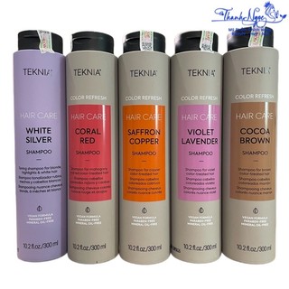 Dầu gội bổ sung hạt màu dưỡng mềm tóc Lakme Teknia chuyên sâu Spain 300ml [ TN ]