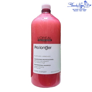 Dầu gội giúp tóc chắc khỏe, giảm đứt gãy và dài hơn L'Oréal Professionnel Serie Expert Pro Longer Shampoo 1500ml [ TN ]