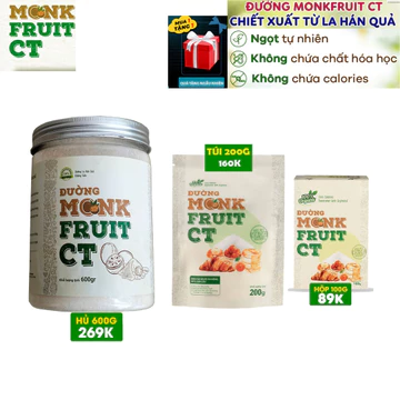 Đường Ăn Kiêng Hỗ Trợ Giảm Cân La Hán Quả Organnic, Đường Ăn Kiêng Cho Người Tiểu Đường
