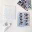 Hộp đựng Photocards NORDICLIFE, Album ảnh trong suốt lỗ nấm, Sổ lưu trữ hóa đơn lá rời dọc