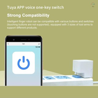 Tuya BT Fingerbot Robot ngón tay thông minh Nút công tắc không dây Pusher Bot hoạt động với ứng dụng Điều khiển bằng giọng nói Tương thích với Alexa Home