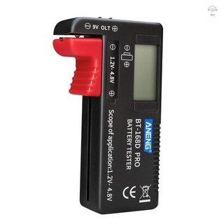 Máy kiểm tra pin ANENG BT-168 PRO Máy kiểm tra loại màn hình kỹ thuật số Máy kiểm tra pin Công cụ chẩn đoán dung lượng pin Máy kiểm tra đa năng Kiểm tra pin nút D C AAA AA