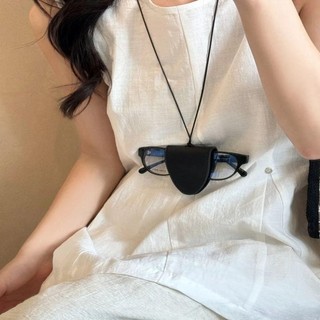 ASDFGER Kính Mát Kẹp Đa Năng Bền, Túi Bảo Quản Mặt Dây Chuyền, Đơn Giản Bảo Quản Da Dây Treo Túi Cổ