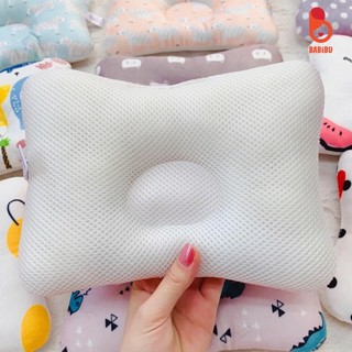 Gối lõm chống bẹp đầu cho bé từ 0-6 tháng chất liệu nhung mềm mịn