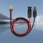 Cáp sạc năng lượng mặt trời 12AWG sang XT60 để sạc phiêu lưu và khẩn cấp