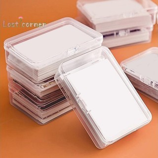 Lostcorner 1 / 3 Chiếc Hộp Nhựa Trong Suốt Chơi Thẻ Hộp Đựng Hộp Bảo Quản Đóng Gói Poker Trò Chơi Thẻ Trò Chơi Bảng Trò Chơi Thẻ Người Tổ Chức Mới