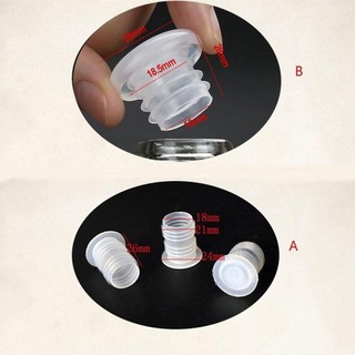 BAMBOOB 10 / 20 Cái / bộ Nút Chặn Rượu Bia Dùng Một Lần Làm Rượu Chai Niêm Phong