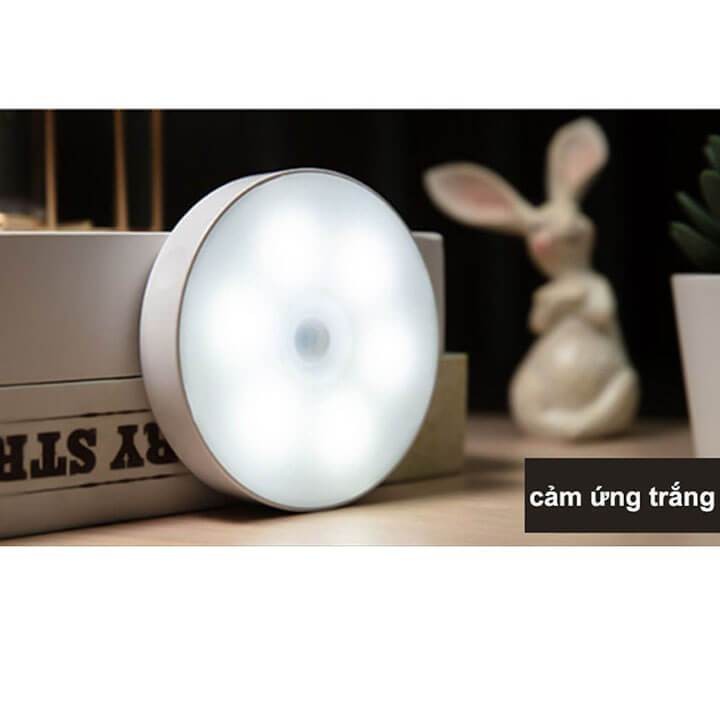 Đèn Led cảm ứng chuyển động thông minh tự Bật Tắt dán tường, đèn cảm biến gắn cầu thang, giường tủ sạc pin tích điệ