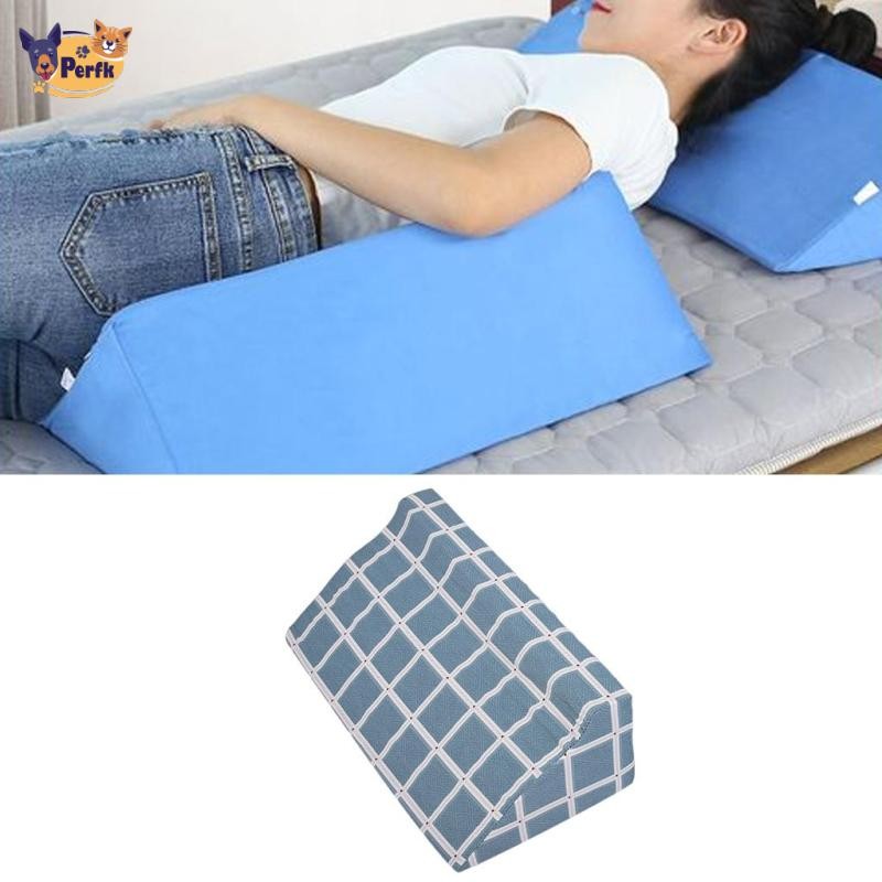 Gối Nêm Vị trí cơ thể tam giác thoải mái Nêm Chân Bolster để ngủ