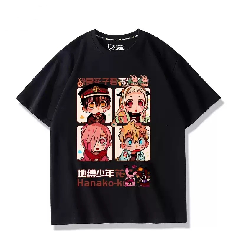 Gn Vệ Sinh-bound Hanako-kun Yashiro Nene Cosplay Vải Mùa Hè Áo Thun Anime Tay Ngắn Top NG