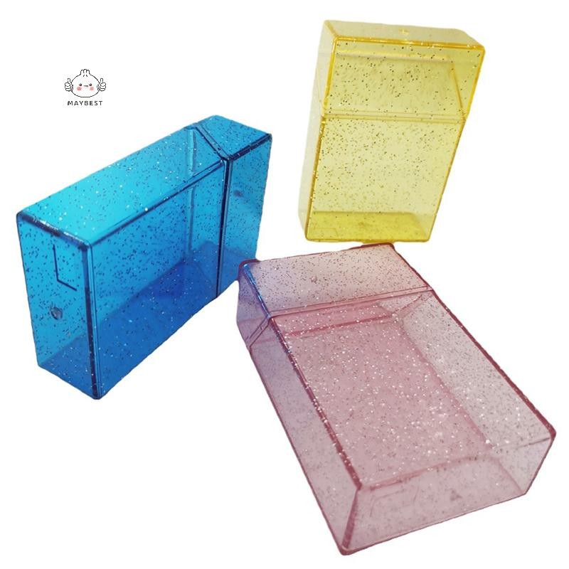 Maybest Hộp lưu trữ kích thước nhỏ, hộp đựng thẻ ảnh thần tượng, nhãn dán, văn phòng phẩm, ngăn kéo lật