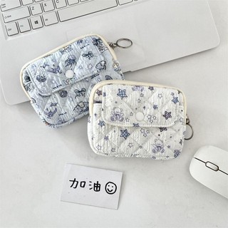 MEGOCE Túi lưu trữ chăn dễ thương, Ví đựng tiền xu di động hình động vật hoạt hình, Túi đựng thẻ Quilted Thẻ đa chức năng