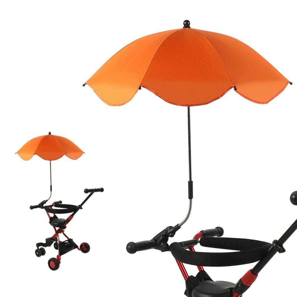 CHIPHIVE Baby Pram Dù, Chống Nắng UV Chống Mưa Có Thể Điều Chỉnh Xe Đẩy Cho Bé Gấp Ô, Đa Năng 360° Tấm che nắng ngoài trời Phụ kiện xe đẩy tán