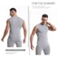 Áo Vest Nén, Thể Thao Body Shaper Nam Định Hình, Quần Lót Spandex Kiểm Soát Bụng Thời Trang