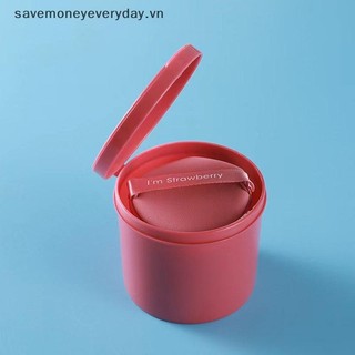 [savemoneyeveryday] 7 Cái / hộp Bộ Puff Mỹ Phẩm Dâu Tây Hai Mặt Nữ Trang Điểm Mềm Xốp Dụng Cụ Trang Điểm Làm Đẹp [vn]