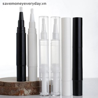 [savemoneyeveryday] Bút xoắn rỗng có bàn chải Chai đựng mỹ phẩm Ống sơn móng tay [vn]