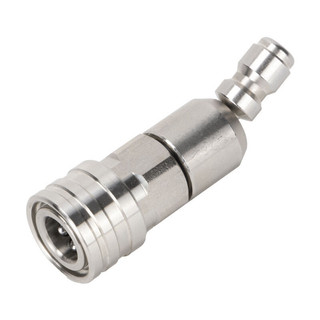 Khớp Nối Nhanh 1/4 Inch Đầu Xoay 360° Gập Góc 45° – Gắn Béc Rửa Xe Cao Áp, Chống Xoắn Dây, Tiện Lợi Cho Máy Rửa Xe