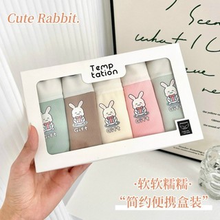 Quần Lót Nữ Cotton Tăm THỎ Chất Vải Mềm Mát Co Giản Thoải Mái Min Underwear 4431115