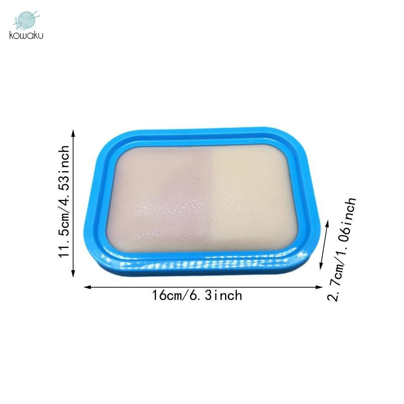 Miếng đệm tập luyện Dễ sử dụng Thực hành châm cứu Mô hình giáo dục Silicon