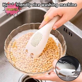 PNPIA 1 Chiếc Thìa Sàng Cơm Nhà Bếp Thoát Nước Có Tay Cầm Bát Cơm Lọc Cơm Trắng Dụng Cụ Rửa Chén Thoát Nước Dụng Cụ Gia Đình Boutique