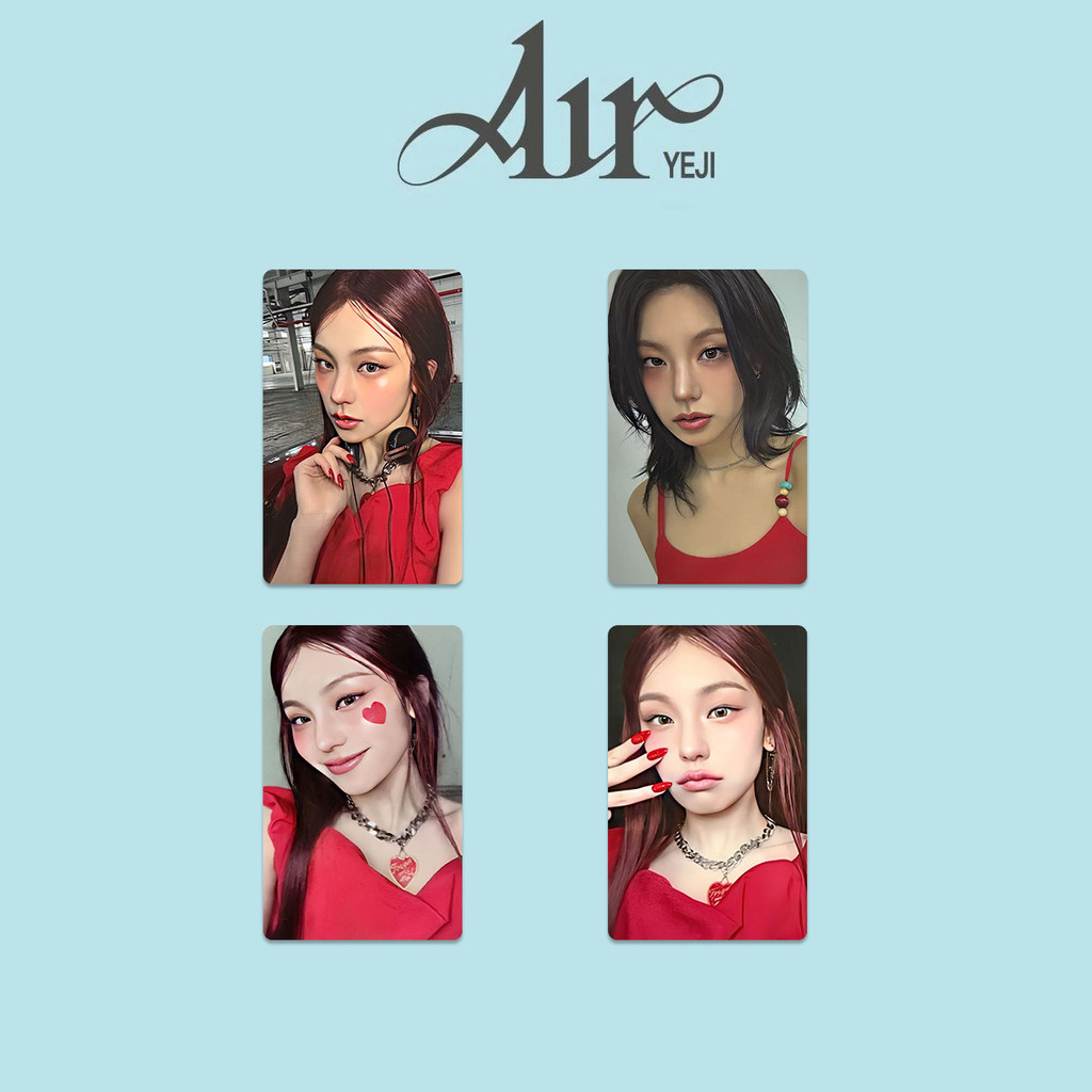 2-6 Cái / bộ ITZY Yeji AIR STARRIVER Lomo Card GOLD JYP YES24 Algorhythm Album Giáng Sinh 2025 Thiệp Chúc Mừng Mùa Chaeryeong Yuna Lia Ryujin Kpop Bưu Thiếp YM