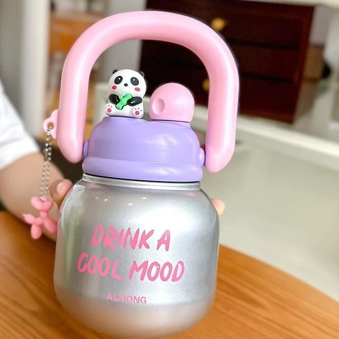 Bình Giữ Nhiệt DRINK 680ml Inox 316 Có Lõi Lọc Trà Và Quai Xách