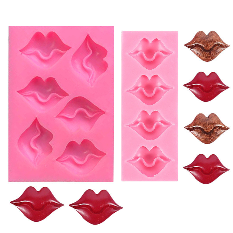 Khuôn silicon trang trí bánh/thạch cao/chocolate hình mây, dùng cho DIY môi