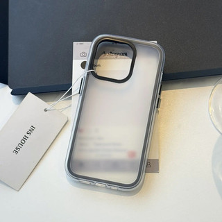 Khung Màu Sắc Sang Trọng Mờ 3 Trong 1 Ốp lưng iPhone16 Pro Max 15 14 13 12 11 Pro Max Chống Sốc Bảo Vệ Camera Ốp Lưng Cứng Chống Rơi