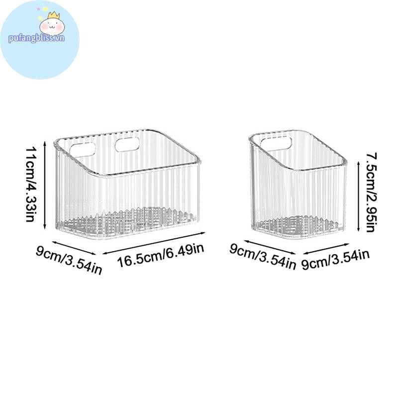 Pufangbliss 1 Cái Nhà Bếp Tỏi Gừng Và Hành Trong Suốt Giỏ Bảo Quản Treo Tường- Nhỏ Treo Tường Hộp Bảo Quản Giá Để Đồ VN