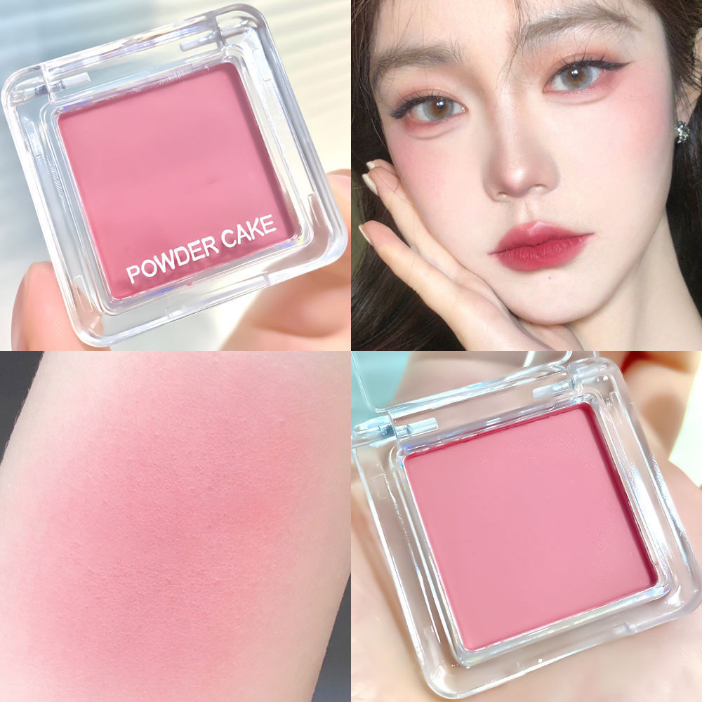 Bảng phấn má hồng mặt sắc tố cao Smooth Soft Light và trang điểm mỏng