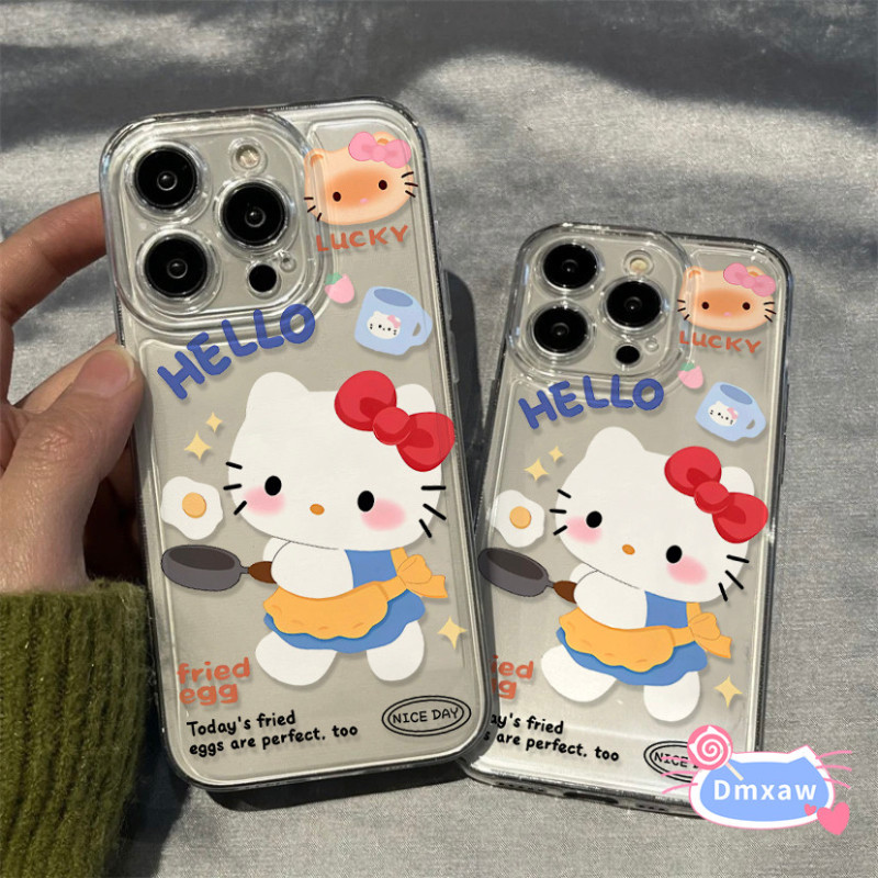Ốp Điện Thoại Mèo Kitty Hoạt Hình Dễ Thương Cho Realme V30 V30T V25 V23 V23i V20 V13 V5 X7 Pro Max Ultra C1 Q5 Q3 Q2 Pro Q5i Q3i Q3S Q3T Narzo 30 5G Vỏ Bảo Vệ Chống Rơi
