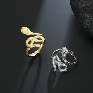 SKYRIM Women's Ring Snake Shape Unlimited Mở Điều chỉnh Quà tặng Trang sức Thời trang