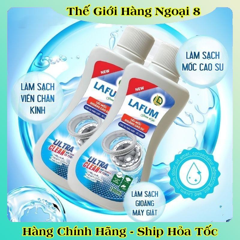 Tẩy mốc gioăng cao su LAFUM loại bỏ nấm mốc trên bề mặt cao su máy giặt tủ lạnh, silicon, nhựa