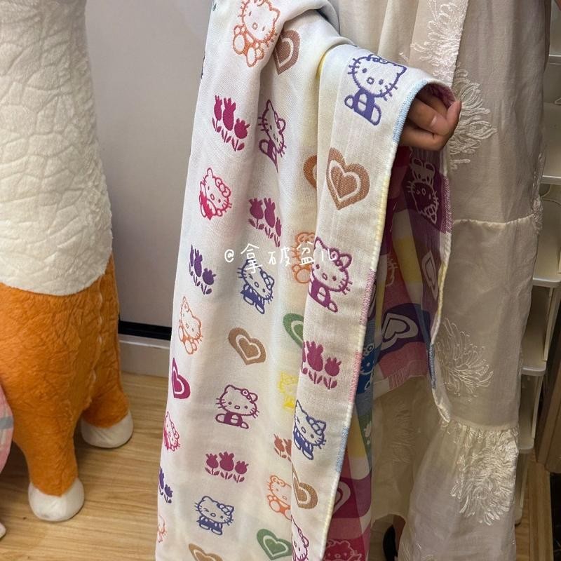 Hellokitty Khăn tắm Cotton dễ thương Gạc bông Khăn tắm lớn