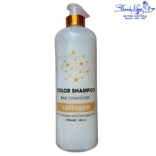 DẦU GỘI GIỮ MÀU công nghệ Ý Color Shampoo 2in1 Conditioner ALGO 1000ml [ TN ]