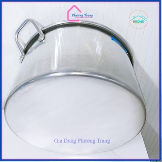 [CHÍNH HÃNG] CHÕ HẤP ĐỒ XÔI NHÔM SIZE 38cm-40cm-42cm-44cm TRƯỜNG THÀNH CAO CẤP HẤP 11-13KG GẠO, LOẠI 1 DÀY- Phương Trang